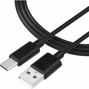 Tactical Smooth Thread Cable USB-A/USB-C (12mm) 1m černý