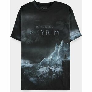 Tričko Skyrim - 10th Anniversary (Mountain) XL