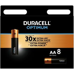 Duracell Optimum alkalická baterie AA 1500 8 ks