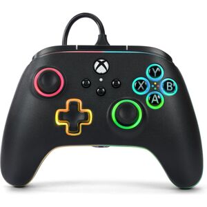 PowerA Advantage drátový herní ovladač Lumectra černý (Xbox Series X|S)