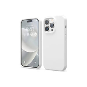 ELAGO silikonový kryt pro iPhone 14 Pro bílý