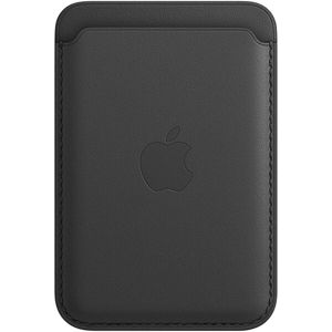 Apple kožená peněženka s MagSafe černá