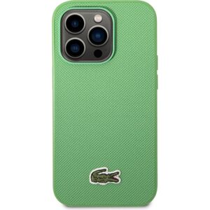 Lacoste Iconic Petit Pique Logo kryt iPhone 14 Pro Max zelený