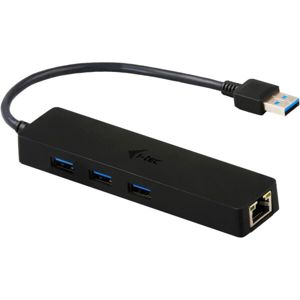 i-tec USB 3.0 SLIM HUB 3 Port With Gigabit Ethernet Adapter