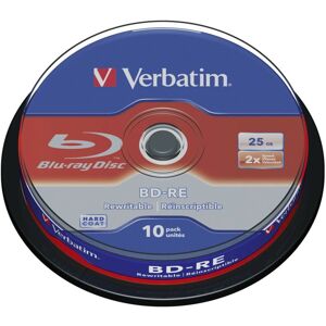 VERBATIM BD-RE SL(10 ks) Blu-Ray/spindle/2x/25GB