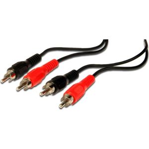 PremiumCord Kabel 2x Cinch-2x Cinch M/M 15m