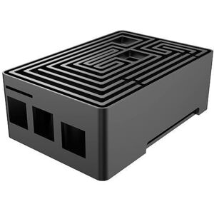 Akasa Maze, pro Raspberry Pi 4, hliník, černá