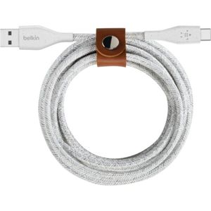 Belkin DURATEK Plus USB-C/USB-A kabel, 1,2m, bílý