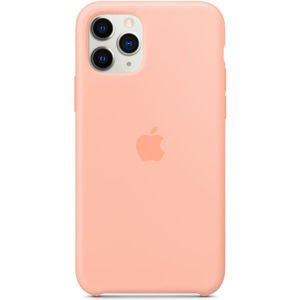 Apple silikonový kryt iPhone 11 Pro Max grepově růžový