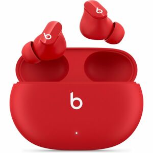 Beats Studio Buds bezdrátová sluchátka s potlačením hluku červená