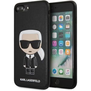 Karl Lagerfeld Ikonik kryt iPhone 7/8 Plus černý