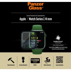 PanzerGlass Ochranné sklo Apple Watch Series 7 (41mm) černé
