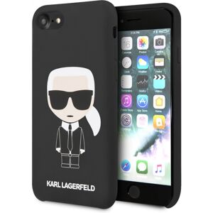 Karl Lagerfeld Full Body silikonový kryt iPhone 7/8/SE(2020) černý
