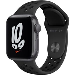 Apple Watch Nike SE GPS 44mm vesmírně šedé s antracitovým/černým sportovním řemínkem