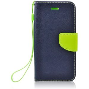 Smarty flip pouzdro Samsung Galaxy Note 10 Lite modré/limetkové