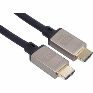 PremiumCord kabel HDMI 2.1 M/M 8K@60Hz Ultra High Speed zlacené konektory černý 3m