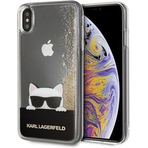 Karl Lagerfeld KLHCI65CHPEEGO Original case iPhone XS Max zlaté