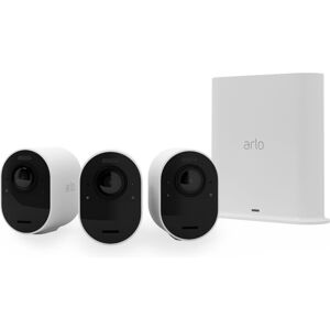 Arlo Ultra 2 venkovní bezpečnostní kamera 3 Pack (Base station je součástí balení) bílá