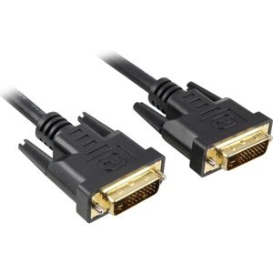 PremiumCord kabel DVI-D-DVI-D 24+1 dual-link 2m