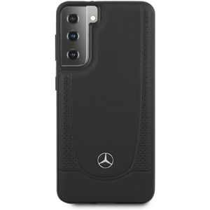 Mercedes Leather Urban kryt Samsung Galaxy S21 černý