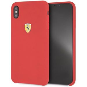 Ferrari SFFESSIHCI65RE silikonové pouzdro iPhone XS Max červené