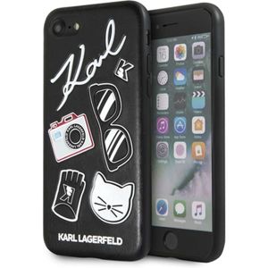 Karl Lagerfeld Pins Hard KLHCI8PIN pouzdro iPhone 7/8 černé