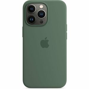 Apple silikonový kryt s MagSafe na iPhone 13 Pro eukalyptově zelený