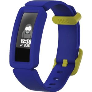 Fitbit Ace 2 dětský chytrý náramek tmavě modrý/neonově žlutá přezka