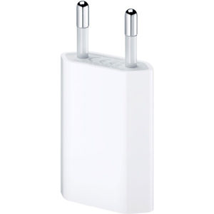 Apple USB 5W nabíjecí adaptér bílý