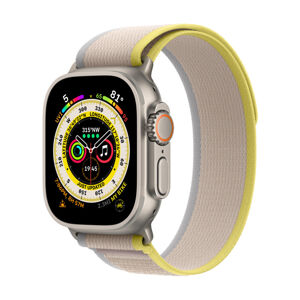 Apple Watch 49mm žlutý/béžový trailový tah - M/L