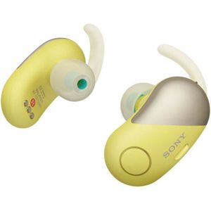 Sony WF-SP700N bezdrátová sportovní sluchátka žlutá