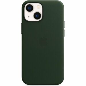 Apple kožený kryt s MagSafe na iPhone 13 mini sekvojově zelený