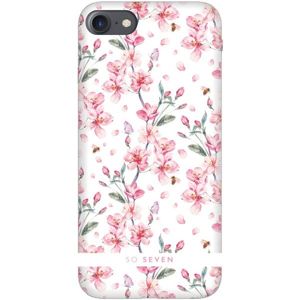 SoSeven Tokyo Case White Cherry kryt iPhone 6/6S/7/8 bílý
