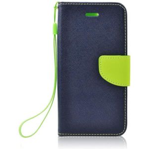 Smarty flip pouzdro Nokia 6.1 (2018) modré/limetkové