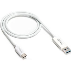 Inakustik USB-C/A 3.1 0.75m bílý