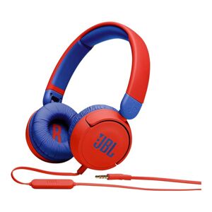 JBL JR310 dětská náhlavní sluchátka modrá/červená