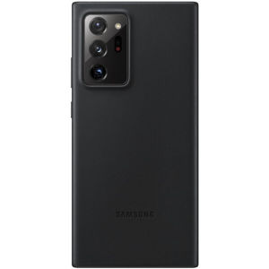 Samsung Leather Cover kryt Galaxy Note20 Ultra (EF-VN985LBEGEU) černý