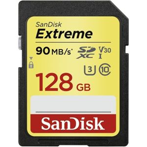 SanDisk Extreme SDXC 128GB A1 Class 10 UHS-I U3 V30