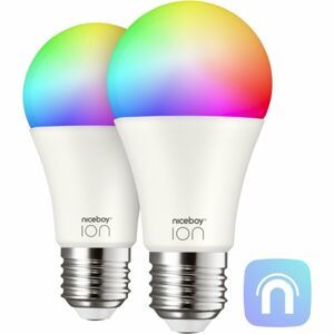 Niceboy chytrá žárovka ION SmartBulb RGB 9W - E27 SET 2 ks