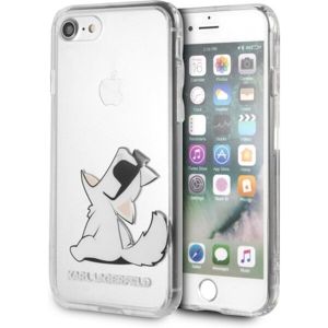 Karl Lagerfeld Fun Choupette KLHCI8CFNRC No Rope Hard Case iPhone 7/8/SE(2020) čiré