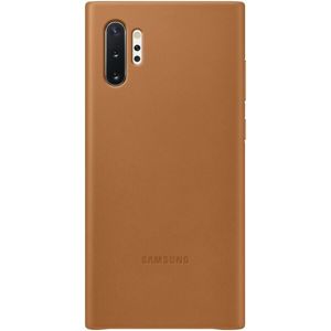 Samsung EF-VN975LAEGWW kožený zadní kryt Galaxy Note10+ světle hnědý
