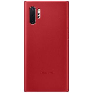 Samsung Leather Cover kryt Galaxy Note10+ (EF-VN975LREGWW) červený