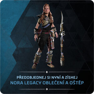 Dárek Horizon Forbidden West - DLC Nora Legacy Outfit and Spear