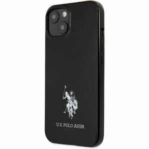 U.S. Polo TPU Horses Logo Hard Case iPhone 13 černé