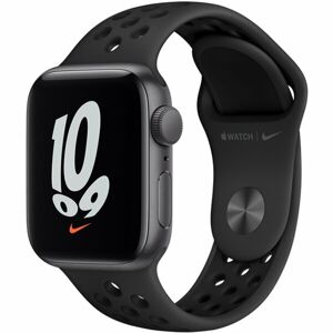 Apple Watch Nike SE GPS 40mm vemírně šedé s antracitovým/černým sportovním řemínkem