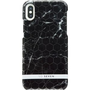 SoSeven Milan Case Hexagonal Marble kryt iPhone X/XS černý