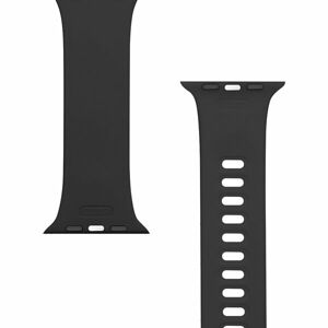Tactical silikonový řemínek s přezkou Apple Watch 42/44mm černý