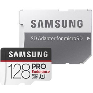 Samsung PRO endurance Micro SDXC 128GB + SD adaptér