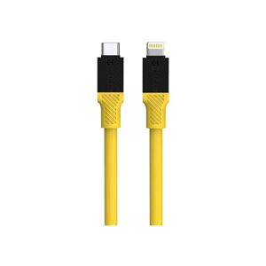 Tactical Fat Man kabel USB-C/Lightning (1m) žlutý