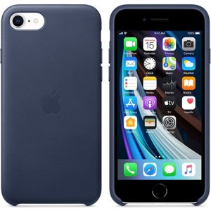 Apple kožený kryt iPhone SE (2020) půlnočně modrý